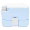 Hordozható Kemping Toilet Világos kék 41.5 x 36.5 x 30 cm