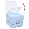 Hordozható Kemping Toilet Világos kék 41.5 x 36.5 x 30 cm