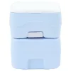 Hordozható Kemping Toilet Világos kék 41.5 x 36.5 x 42 cm