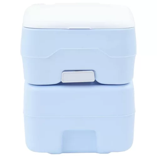 Hordozható Kemping Toilet Világos kék 41.5 x 36.5 x 42 cm