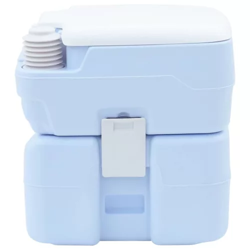 Hordozható Kemping Toilet Világos kék 41.5 x 36.5 x 42 cm