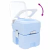 Hordozható Kemping Toilet Világos kék 41.5 x 36.5 x 42 cm