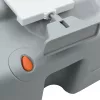 Hordozható Kemping Toilet Szürke és fehér 41.5 x 36.5 x 37.5 cm