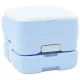 Hordozható Kemping Toilet 41.5 x 36.5 x 30 cm