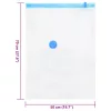 Vákuumos tárolózsákok 50 pcs Átlátszó és kék 70 x 50 cm