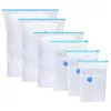 Vákuumos tárolózsákok 50 pcs Átlátszó és kék 100 x 80 cm