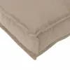 Raklap párna háttámlához párnával Tópszínű 120 x 40 x 12 cm