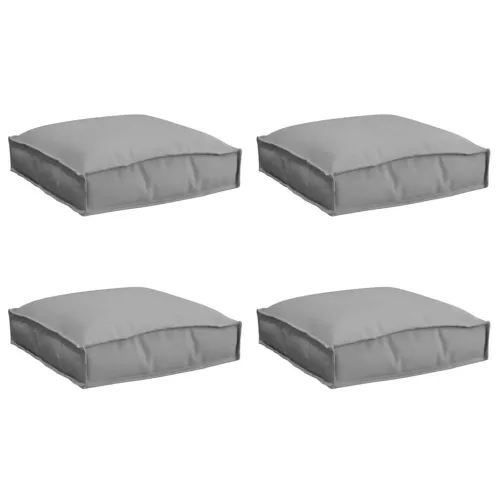 Raklap párna ülőfelülethez 4 pcs Szürke 40 x 40 x 8 cm