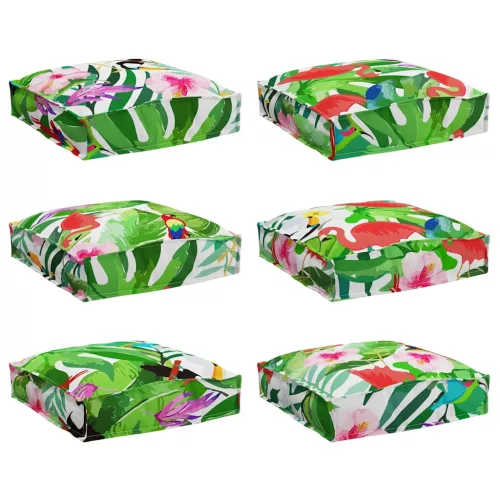 Raklap párna ülőfelülethez 6 pcs Sokszínű 40 x 40 x 8 cm