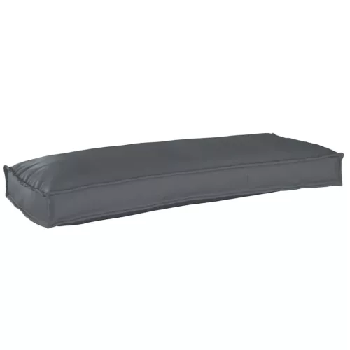 Raklap párna készlet 2 pcs Antracit 100 x 40 x 8 cm