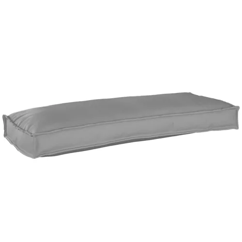 Raklap párna készlet 2 pcs Szürke 100 x 40 x 8 cm Oxford szövet