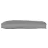 Raklap párna készlet 2 pcs Szürke 100 x 40 x 8 cm Oxford szövet