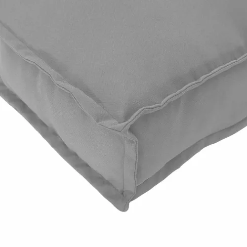 Raklap párna készlet 2 pcs Szürke 100 x 40 x 8 cm Oxford szövet