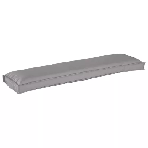 Raklap párna készlet 2 pcs Szürke 150 x 40 x 8 cm Oxford szövet