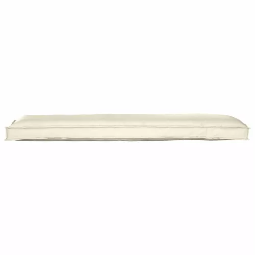 Raklap párna készlet 2 pcs Krém 150 x 40 x 8 cm Oxford szövet