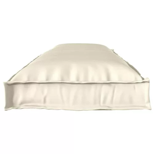 Raklap párna készlet 2 pcs Krém 150 x 40 x 8 cm Oxford szövet