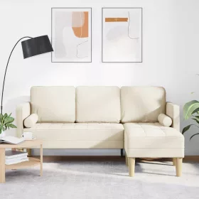 Kanapé Szett Vászon 173 x 131 x 67 cm szövet