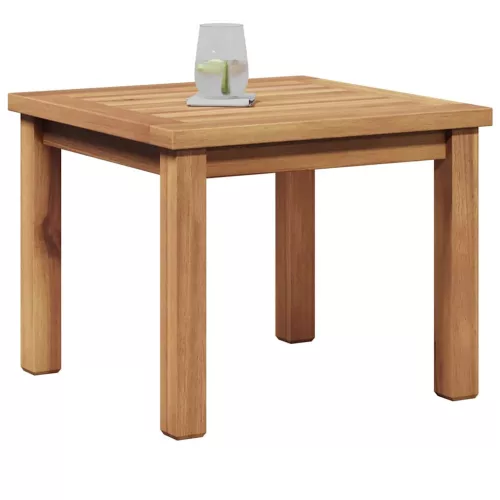 Dohányzóasztal Barna 45 x 45 x 36 cm Tömör tíkfa