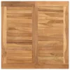 Dohányzóasztal Barna 60 x 60 x 36 cm Tömör tíkfa