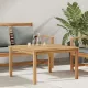 Dohányzóasztal Barna 85 x 85 x 45 cm Tömör tíkfa