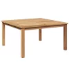 Dohányzóasztal Barna 85 x 85 x 45 cm Tömör tíkfa