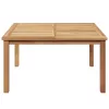 Dohányzóasztal Barna 85 x 85 x 45 cm Tömör tíkfa
