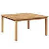 Dohányzóasztal Barna 85 x 85 x 45 cm Tömör tíkfa