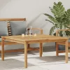 Dohányzóasztal Barna 110 x 110 x 45 cm Tömör tíkfa