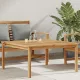Dohányzóasztal Barna 110 x 110 x 45 cm Tömör tíkfa