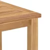 Dohányzóasztal Barna 110 x 110 x 45 cm Tömör tíkfa