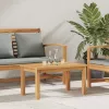Dohányzóasztal Barna 70 x 40 x 36 cm Tömör tíkfa