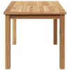 Dohányzóasztal Barna 90 x 50 x 45.5 cm Tömör tíkfa