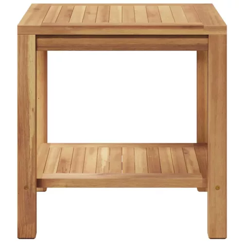 Dohányzóasztal Barna 45 x 45 x 45 cm Tömör tíkfa
