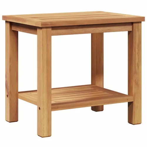 Dohányzóasztal Barna 50 x 35 x 45 cm Tömör tíkfa