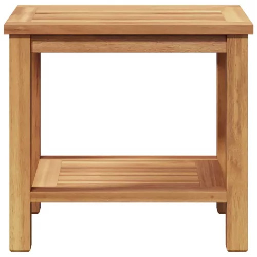 Dohányzóasztal Barna 50 x 35 x 45 cm Tömör tíkfa