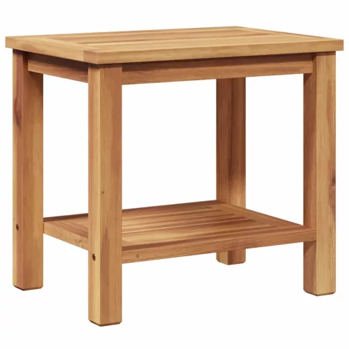 Dohányzóasztal Barna 50 x 35 x 45 cm Tömör tíkfa