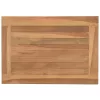Dohányzóasztal Barna 50 x 35 x 45 cm Tömör tíkfa