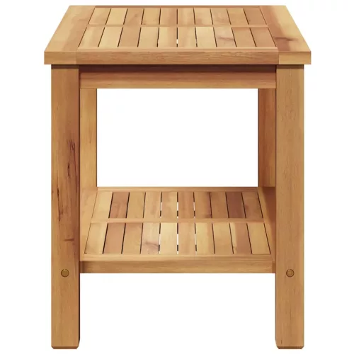 Dohányzóasztal Barna 70 x 40 x 45 cm Tömör tíkfa