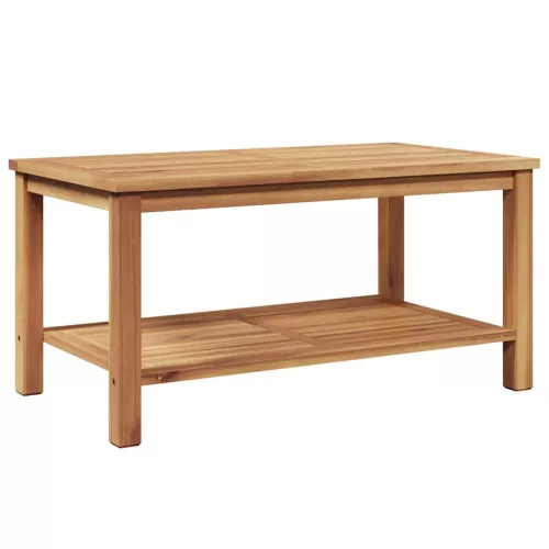 Dohányzóasztal Barna 90 x 50 x 45 cm Tömör tíkfa
