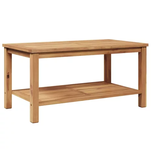 Dohányzóasztal Barna 90 x 50 x 45 cm Tömör tíkfa