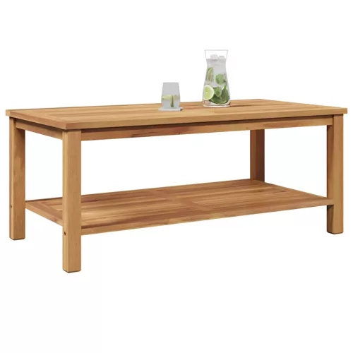 Dohányzóasztal Barna 110 x 55 x 45 cm Tömör tíkfa