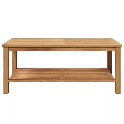 Dohányzóasztal Barna 110 x 55 x 45 cm Tömör tíkfa