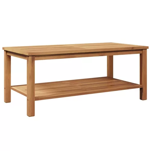 Dohányzóasztal Barna 110 x 55 x 45 cm Tömör tíkfa