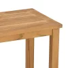 Dohányzóasztal tárolóval Barna 85 x 35 x 75 cm Tömör tíkfa