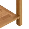 Dohányzóasztal tárolóval Barna 85 x 35 x 75 cm Tömör tíkfa