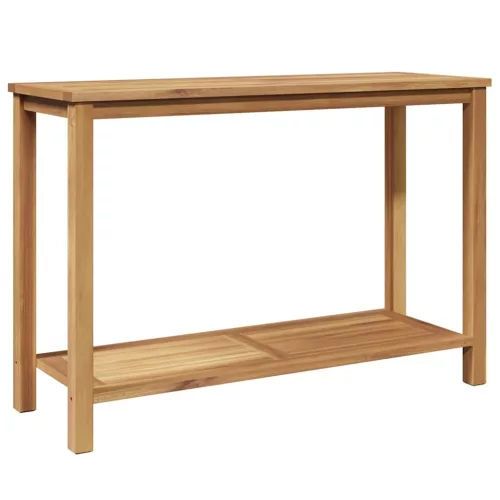 Dohányzóasztal tárolóval Barna 110 x 40 x 45 cm Tömör tíkfa