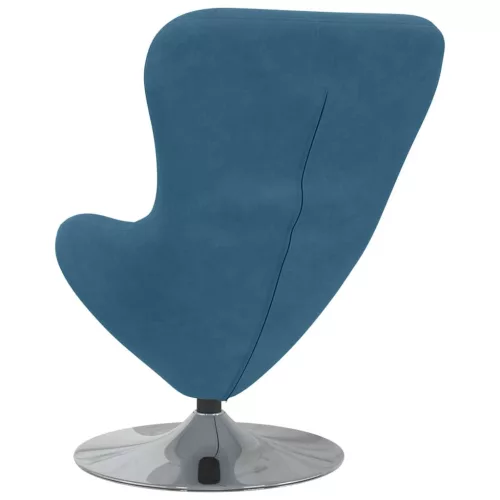Tojásfotel Kék 63 x 73 x 90 cm Bársony
