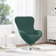 Tojásfotel Sötétzöld 63 x 73 x 90 cm Bársony