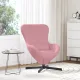 Tojásfotel Rózsaszín 63 x 73 x 90 cm Bársony