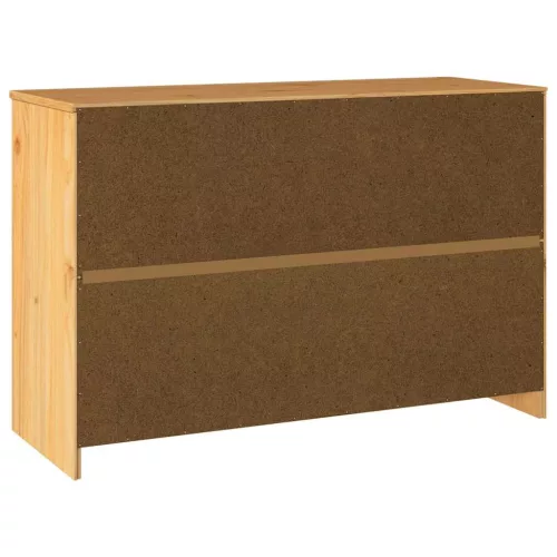 Széf Drammen Tölgyszínű 114 x 43 x 75.5 cm Tömör fenyőfa